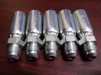 Parker PP-00338 Hydraulic Hose Male SAE 37 ° JIC Rigid Fitting: 4 mm, 9/16-1 (G)