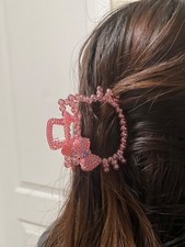 2 New Hello Kitty Hair Clip Hair Claw for kids adults hair accessories  cute