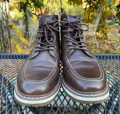 Hawke & Co. Sierra Mens Chukka Boots, Memory Foam, Brown  display picture 3