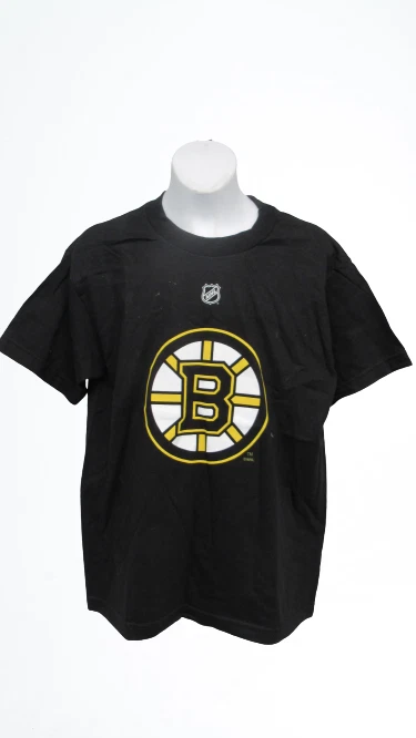 Nueva Camisa Boston Bruins #33 Zdeno Chara Juvenil Talla L Grande Negra Reebok Foto 2 de 4