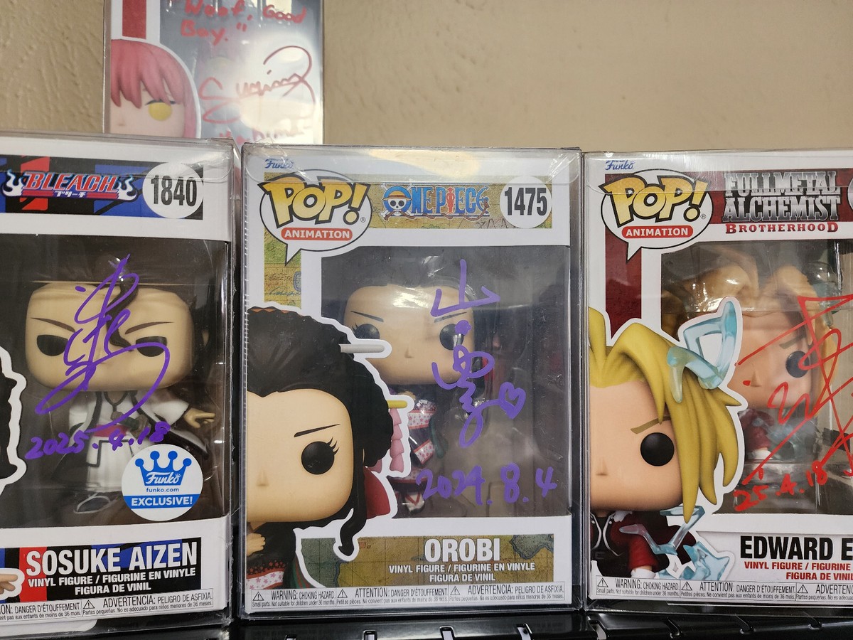 Funko Pop! Bleach - Orobi Nico Robin #1475 Signed Japanese VA