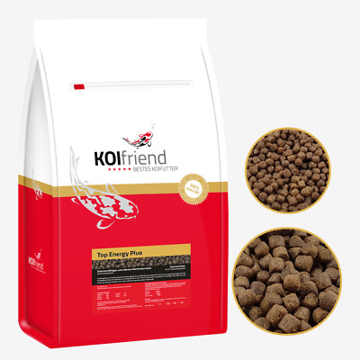 Koifutter Top Energy Plus 10 kg 3 mm 6mm Wachstumsfutter Fischfutter Teich Fisch