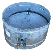 EWC Controls Inc. Model 20" RD-HD Volume Control Bypass Hand Damper