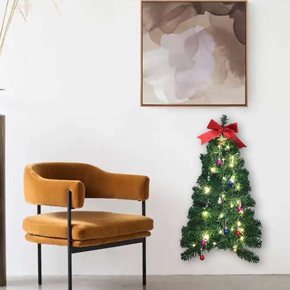 70CM Christmas Tree Xmas Hanging Decoration with LED Lights String Window Wall - Picture 9 of 11