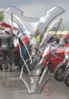 labelbike Transparenter Paraserbatoi Neutrale 3D Harz Aufkleber Schutz