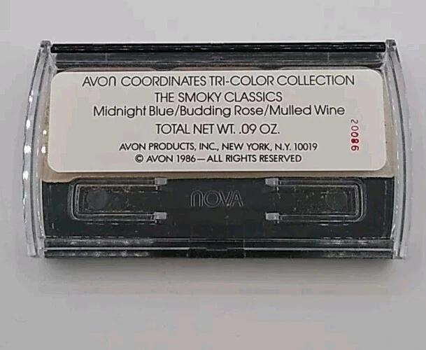 Vintage Avon Coordinates Eyeshadow  Midnight Blue/Budding Rose/Mulled Wine .09oz - Image 3 of 3
