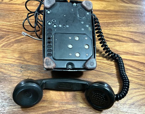 Vintage Western Electric Bakelit Obrotowy telefon z tarczą, telefon stacjonarny, telefon - Zdjęcie 8 z 10