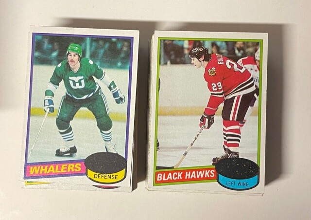 1980-81 Topps Hockey Unscratched Singles You Pick