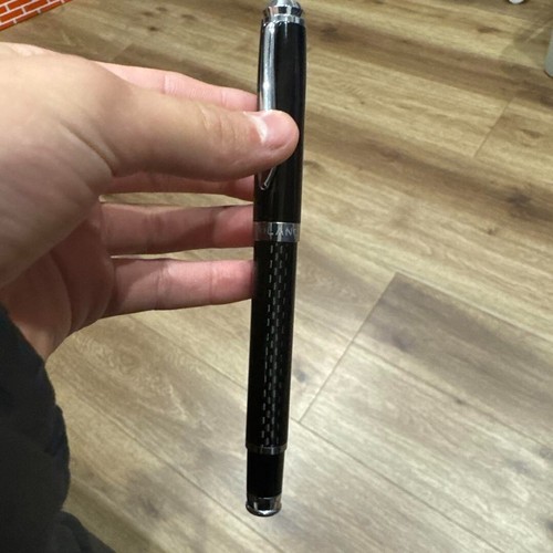 Montblanc Ballpoint Pen Black Carbon Fiber rare limited - 第 1/3 張圖片