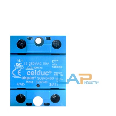1PCS NEW FOR Celduc Solid State Relay SO945460 12-280VAC 50A
