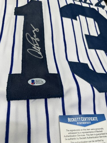 Alex Rodriguez New York Yankees Autographed Signed Jersey XL Beckett COA - Picture 7 of 9