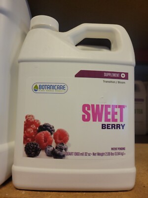 Botanicare Plant Energy Products 1 Quart of Sweet Berry Supplement Sugars Plant