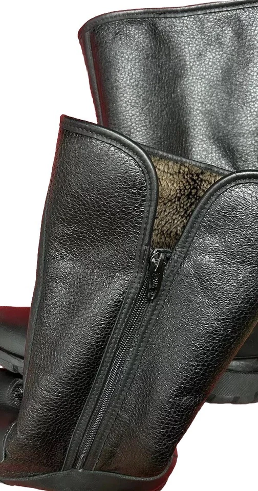 7.5W CANADÁ Calentadores de Puntera Janet Piel Sintética Impermeable Botas de Invierno BONITAS Boho LN Foto 2 de 4