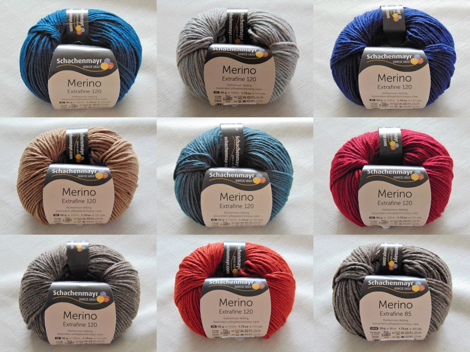 Merino Extrafine 120  -  Schachenmayr  -  Garn  -  50g  -  100g / 11,00€ - Bild 4 von 4