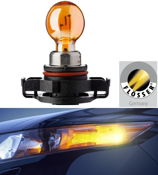 Flosser PSY24W Sv 12180 24W Eine GlüHbirne Drl Tagfahrlicht Ersatz Orange Lampe-image