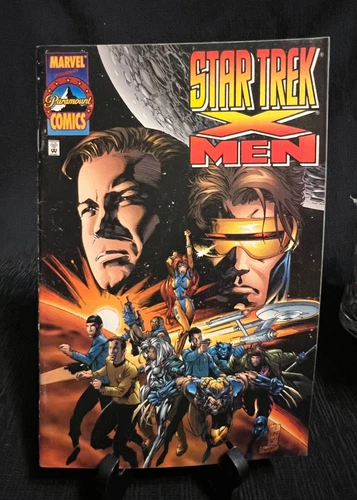 Star Trek X Men Issue # 1 Comic Book 1996 Marvel Comics Vintage  Classic