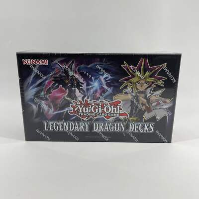 New Yu-Gi-Oh! Trading Card Game Legendary Dragon Decks Box Set