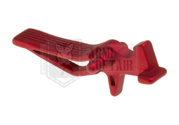 Aps Grilletto Tattico M4 Asg Dynamic Custom Cnc In Metallo Rosso Softair-image