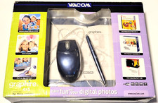 WACOM Tablet Graphire3 CTE-430/BO-A 4x5 Graphics Pad w/ Mouse Pen