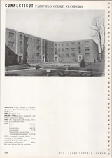 1938 Article * Fairfield Court Apartments Stamford CT Fairgate