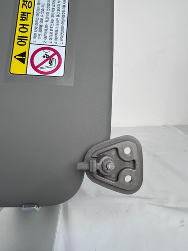 GENUINE Sun Visor Gray Driver LH for 07-10 Hyundai Elantra OEM 85201-2H020-8M - Picture 3 of 7