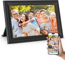 Smart Digital Picture Frame WiFi Send Photos from anywhere16GB Storage Smooth