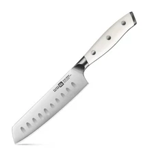 Klaus Meyer Stahl High Carbon Steel 5.5 inch Santoku Kitchen Chef Knife
