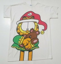VTG 70s Garfield Night Shirt Womens One Size Flirts Christmas Pajama Tee 1978