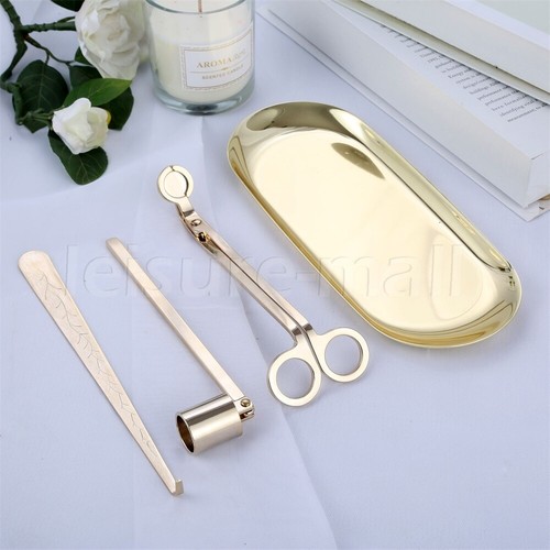 Practical Candle Wick Trimmer Candle Snuffer Tray Candle Core Hook Accessory Kit - Picture 16 of 20