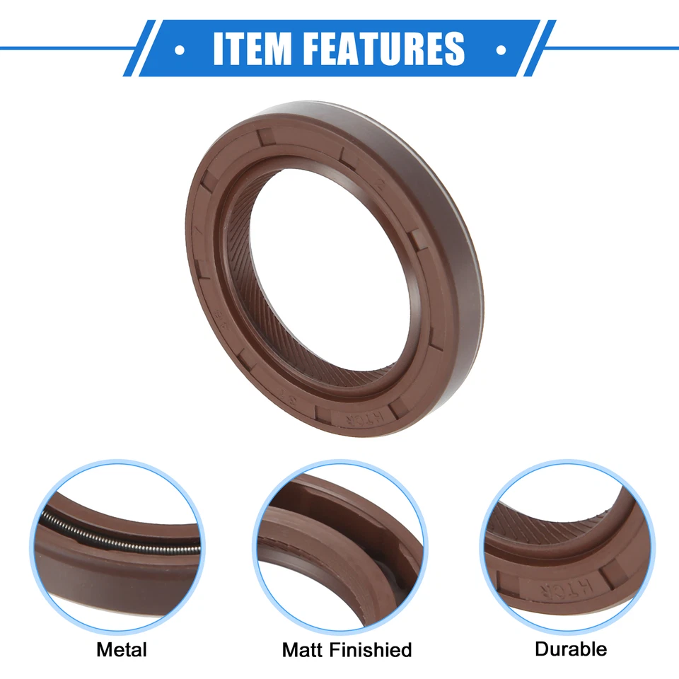 Vedação do virabrequim da bomba de óleo de carro 2 peças nº 91212P2FA01 para Honda Civic 1992-2000 - Imagem 4 de 4