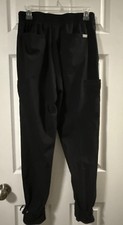 FIGS W Saumer high wasted jogger scrub pants Black L