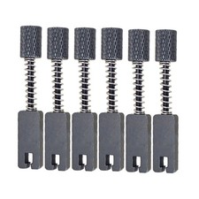 6Pcs Elektrische Gitarre Br&uuml;cke String S&auml;ttel Metall Einfach zu Installieren