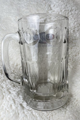 Large Heavy Clear Glass A&W Root Beer Mug All American Food 6” High - Picture 4 of 5