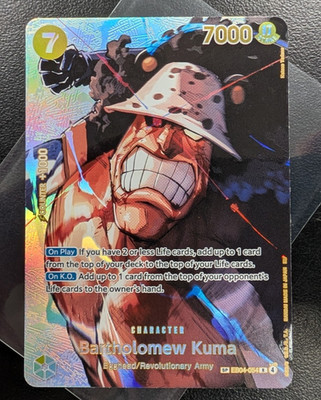 Bartholomew Kuma EB04-054 SP OP16 The Time of Battle One PIece