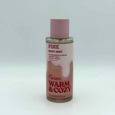 Victoria's Secret Pink Creme Warm & Cozy Fragrance Body Mist Spray 8.4 oz