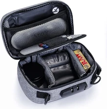 Discrete Smell Proof Odorless Bag With Easy Use Combination Lock - The Perfect