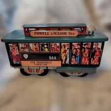 San Francisco Cable Car Toy, Vintage Tin, Showa Retro, , Used