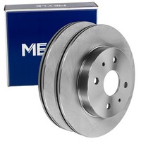 2X Meyle Bremsscheiben 246Mm Vorne Passend FÜR Daihatsu Copen Cuore Sirion YRV