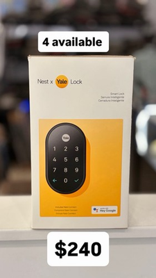 #ad #ad Nest Yale Lock $240.00