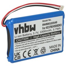 Battery for Garmin Nüvi 2595LMT 1000mAh