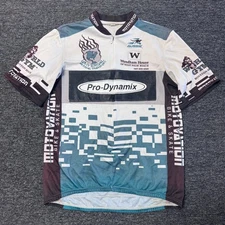 Vintage 90s Pro Dynamix Motovation Cycling Jersey T-Shirt L Ausie Wyndham House