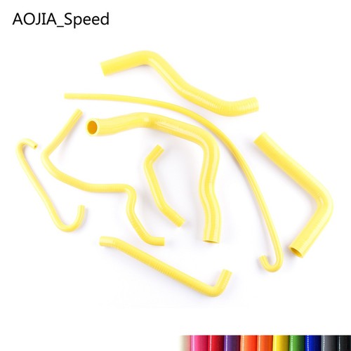 Silicone Radiator Hose Kit For SUZUKI GSXR600 GSXR750 2006-2010 K7 K8 K9 Yellow - Picture 2 of 16
