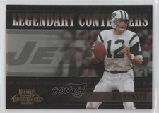 2005 Playoff Contenders Legendary Green 597/750 Joe Namath #LC-12 HOF 02v3
