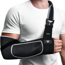 Arm Sling for Shoulder Injury   Breathable Mesh Medical Shoulder Immobilizer ...