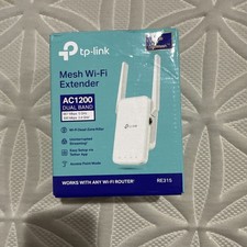 TP-Link AC1200 Dual Band Mesh WiFi Extender Open Box