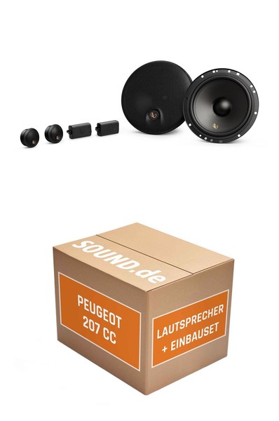 Lautsprecher Boxen Vorne Infinity Alpha 603C FüR Peugeot 207 Cc 90Watt Rms-image