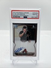 2023 Bowman Chrome - Prospect Autographs Deyvison De Los Santos #CPA-DD PSA 10