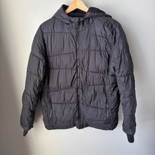 Spyder Youth Puffer Jacket Fleece Lined Black Size XL 18-20 