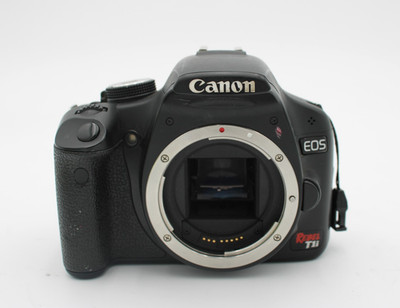 Canon EOS Rebel T1i 15.1 MP DSLR Camera BLACK FOR PARTS OR REPAIR