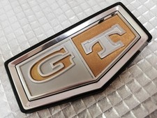 Nissan Skyline R31 GT Fender Emblem White Gold JAPAN